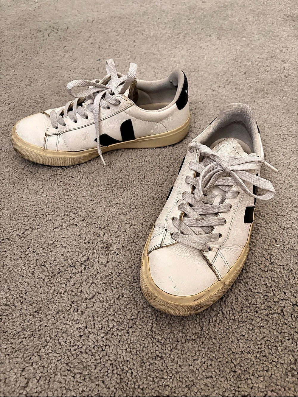 Veja Campo Sneakers White & Black US 6